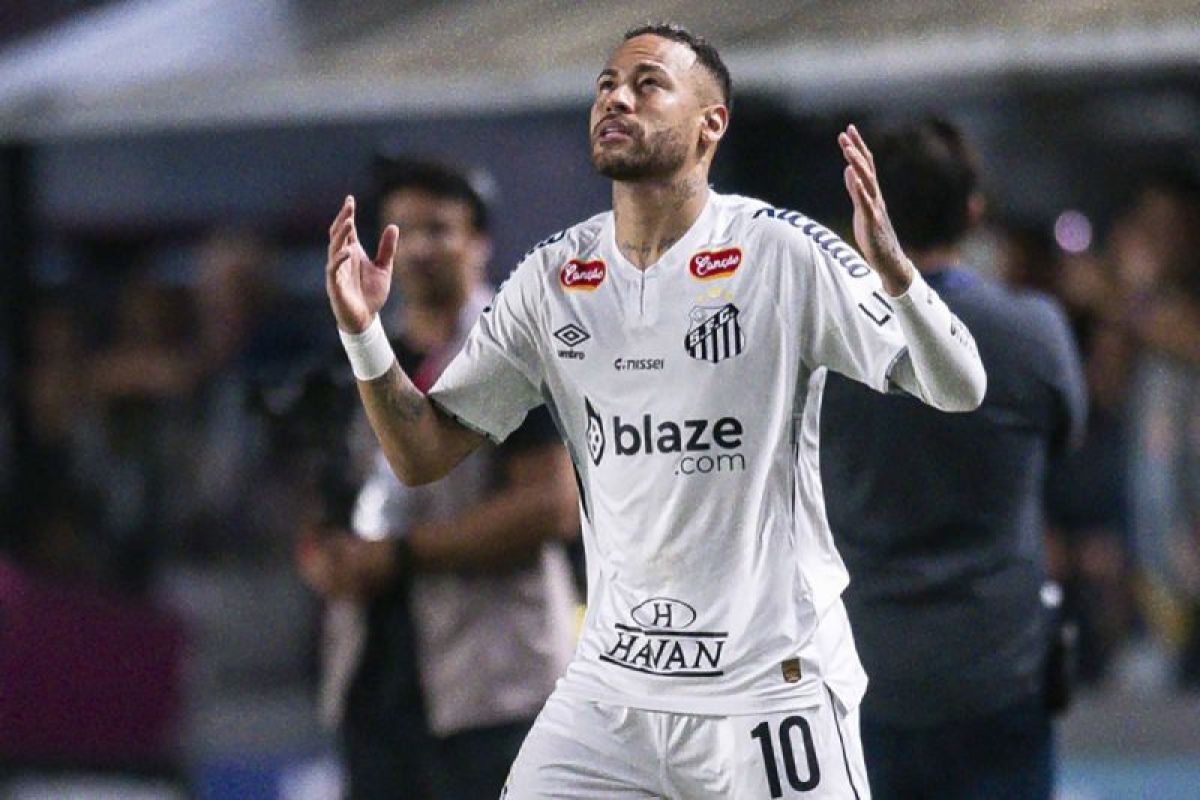 Neymar Frustrasi di Santos
