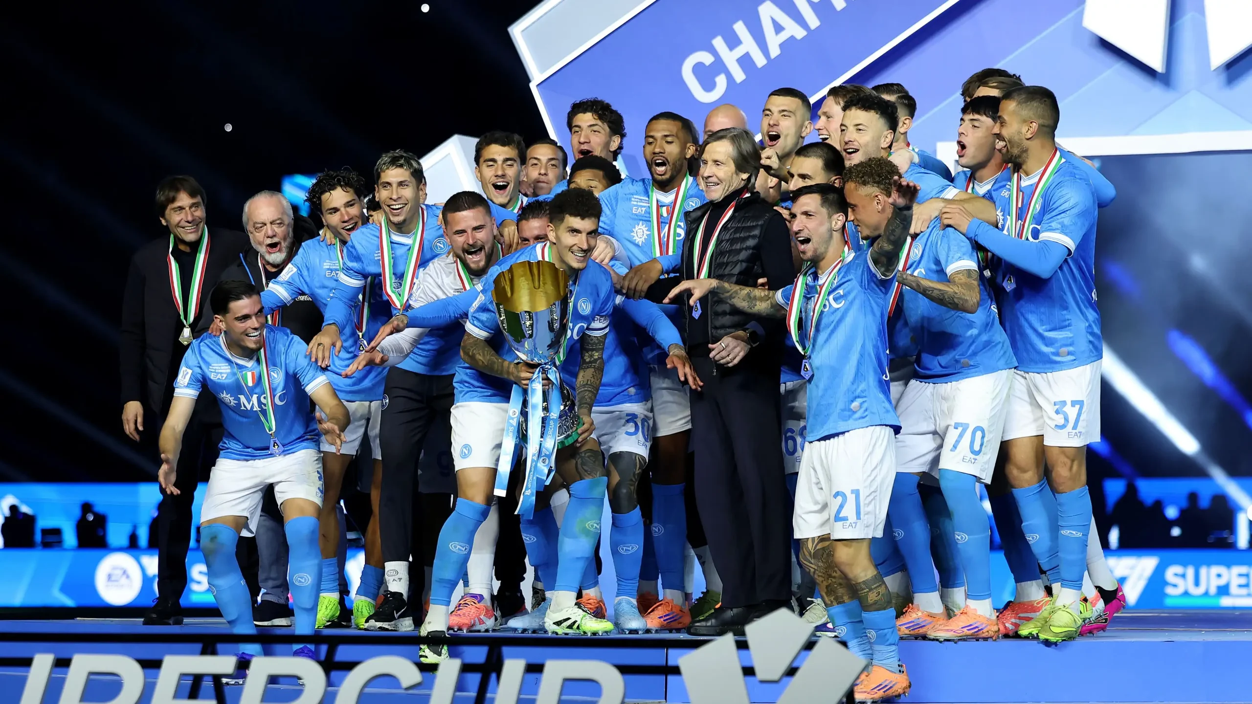Napoli Juara Supercoppa Italiana 2025
