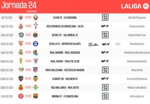 Jornada 24 LaLiga Belum Rampung